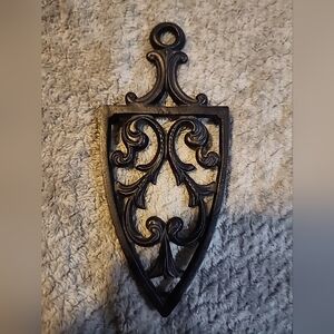 Elegant Vintage Cast Iron Trivet